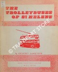 Book cover of The Trolleybuses of St. Helens by SANDFORD, Geoff